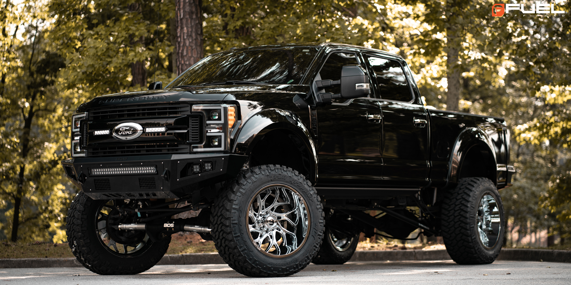 Ford F 250 Super Duty Runner D740 Gallery Fuel Off Road Wheels